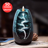 SereneFlow™ – Fuente Relajante para Aliviar el Estrés + 50 Conos GRATIS