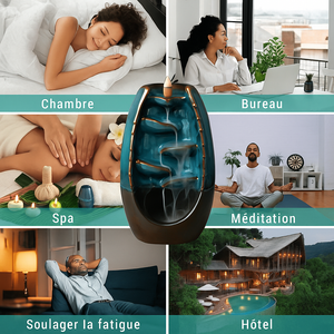 SereneFlow™ – Fontaine relaxante pour soulager le stress + 50 cônes OFFRES
 ⭐⭐⭐⭐⭐