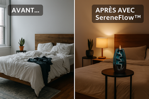 SereneFlow™ – Fontaine relaxante pour soulager le stress + 50 cônes OFFRES
 ⭐⭐⭐⭐⭐