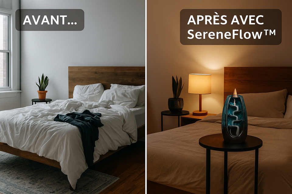 SereneFlow™ – Fontaine relaxante pour soulager le stress + 50 cônes OFFRES
 ⭐⭐⭐⭐⭐