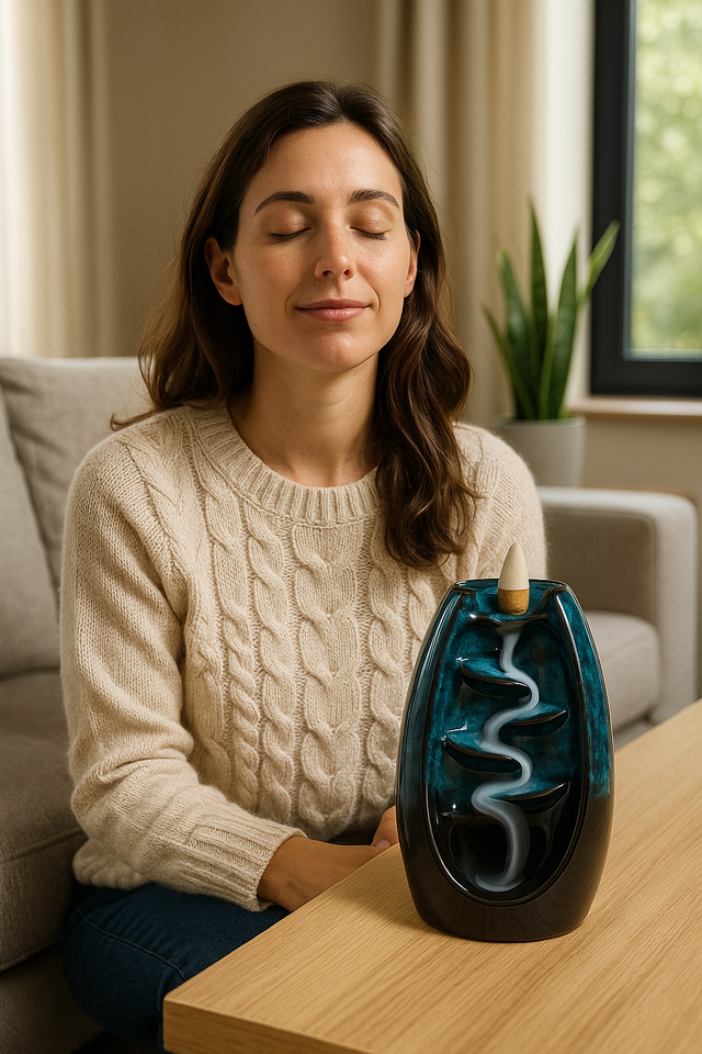 SereneFlow™ – Fontaine relaxante pour soulager le stress + 50 cônes OFFRES
 ⭐⭐⭐⭐⭐