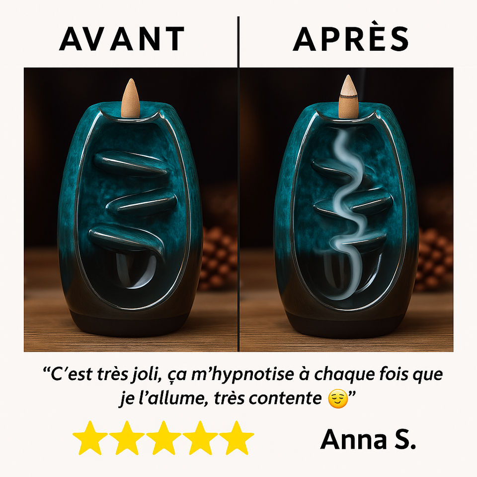 SereneFlow™ – Fontaine relaxante pour soulager le stress + 50 cônes OFFRES
 ⭐⭐⭐⭐⭐